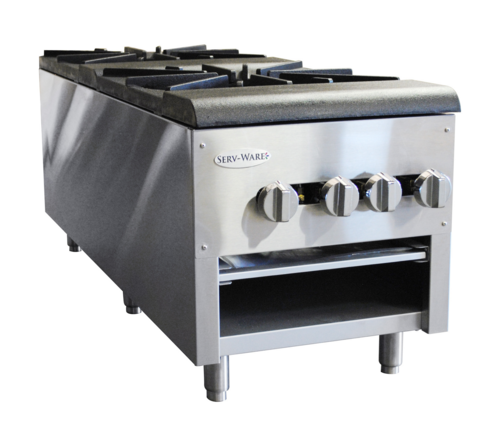 2 Burner Gas Stock Pot 2 Burner Gas Stock Pot - Image 1