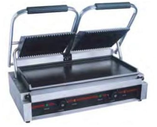 Panini Grill Double Groved & Flat Panini Grill Double Groved & Flat - Image 1