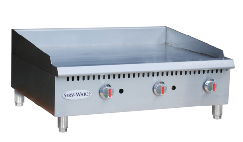 STGS-36 3 Burner Gas Thermostatic Griddle - Image 1